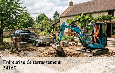 Entreprise de terrassement  34160