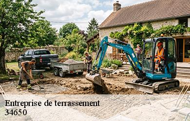 Entreprise de terrassement  34650
