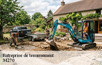 Entreprise de terrassement  34270