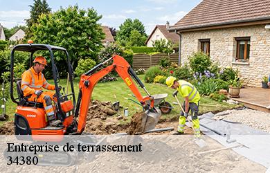 Entreprise de terrassement  34380