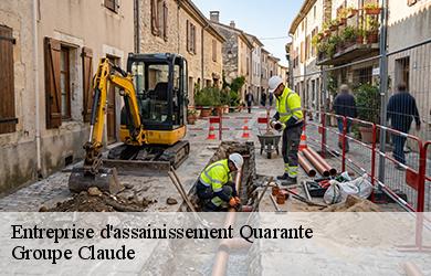 Entreprise d'assainissement  34310