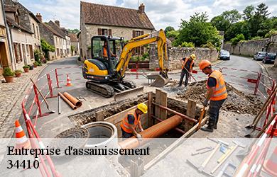 Entreprise d'assainissement  34410