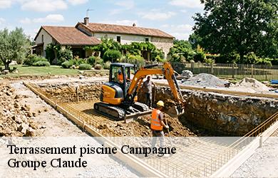 Terrassement piscine  34160