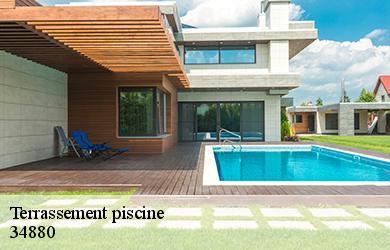 Terrassement piscine  34880