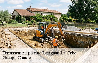 Terrassement piscine  34120