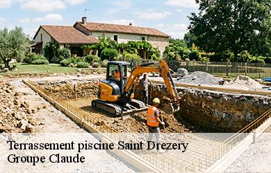 Terrassement piscine  34160