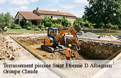 Terrassement piscine  34390