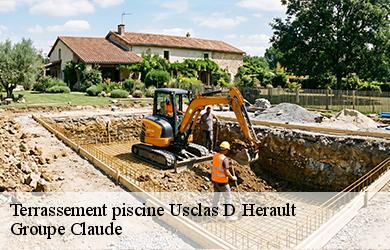 Terrassement piscine  34230